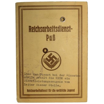 Reichsarbeitsdienst-PASS. Espenlaub militaria